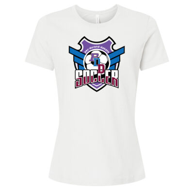 PDD Girls Soccer 2026 - Women’s Relaxed Fit Heather CVC Tee Thumbnail