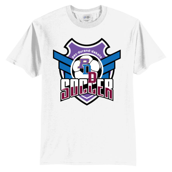 PDD Girls Soccer 2026 - Tall Core Blend Tee Thumbnail