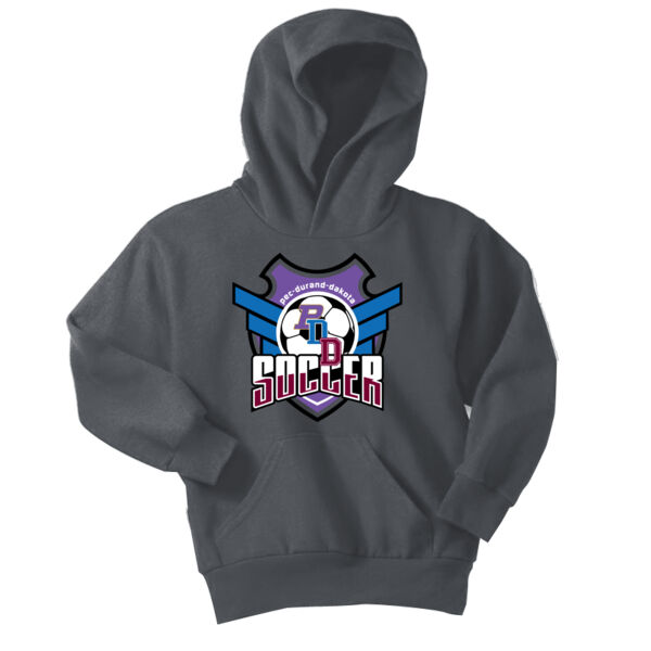 PDD Girls Soccer 2026 - Youth Core Fleece Pullover Hooded Sweatshirt Thumbnail
