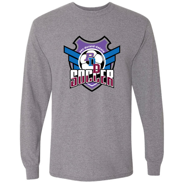 PDD Girls Soccer 2026 - DryBlend® 50/50 Long Sleeve T-Shirt Thumbnail