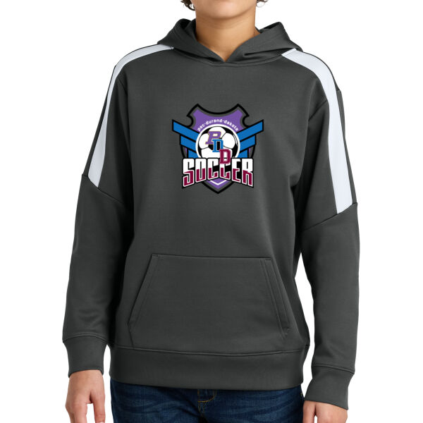 PDD Girls Soccer 2026 - Youth Sport Wick ® Fleece United Pullover Hoodie Thumbnail