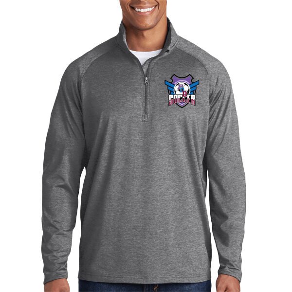 PDD Girls Soccer 2026 - Sport Wick ® Stretch 1/4 Zip Pullover Thumbnail