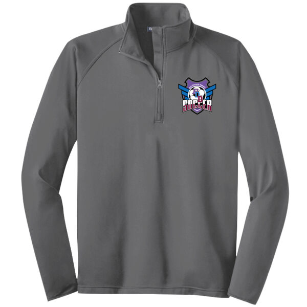 PDD Girls Soccer 2026 - Tall Sport Wick ® Stretch 1/4 Zip Pullover Thumbnail